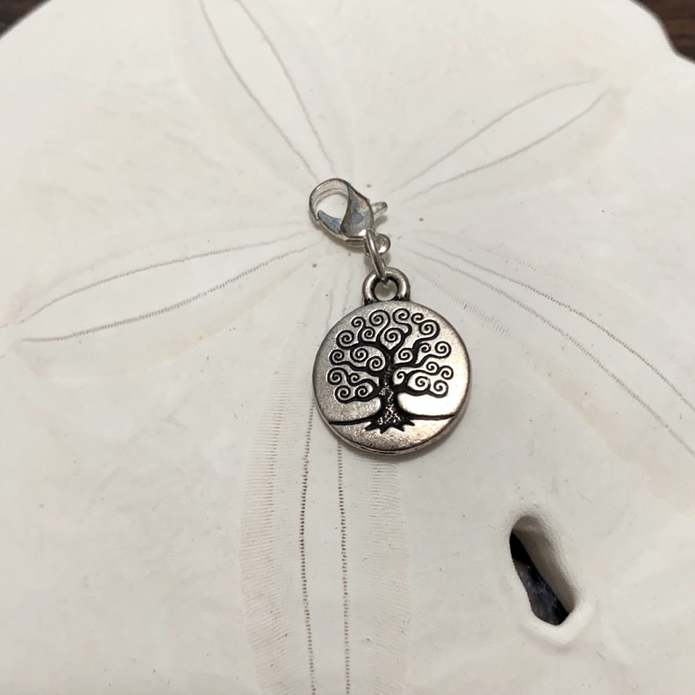 Tree of Life zipper charm pull nwot